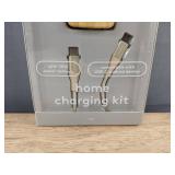 Heyday Home Charging Kit - USB-C to USB-C, USB-C and USB-A Output, 6 ft Cord Length - Brand New