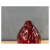 Konizy Leakproof Hand Blown Glass Hummingbird Feeder