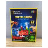 National Geographic Super Gross Chemistry Set - 45 Easy Science Experiments - Brand New
