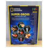 National Geographic Super Gross Chemistry Set - 45 Easy Science Experiments - Brand New