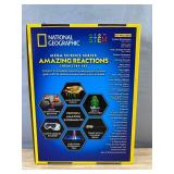 National Geographic Mega Science Series Amazing Reactions Chemistry Set - Brand New