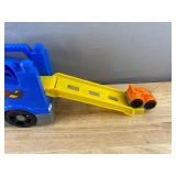 Mega Bloks Truck with Race Car and Ramp - New