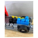 Mega Bloks Truck with Race Car and Ramp - New