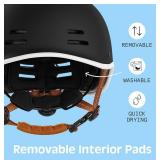 Retrospec Youth XS Bike Helmet, Matte Black - Brand New
