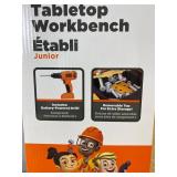 Black+Decker Junior Tabletop Workbench Toy - 40 Tools & Accessories - Brand New