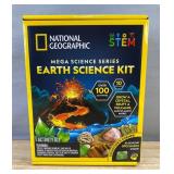 National Geographic Mega Science Series Earth Science Kit - Brand New