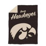 Iowa Hawkeyes NCAA Luxe Dreams Throw 60" x 80" Blanket - Brand New