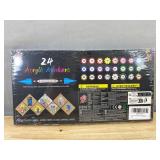 The Best Crafts 24 Acrylic Dual Tip Markers - Brand New