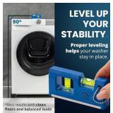 Anti Vibration Pads for Washing Machine with Tank Tread Grip and Level - 4 Pack - Brand New