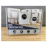 Anti Vibration Pads for Washing Machine with Tank Tread Grip and Level - 4 Pack - Brand New
