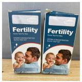 Fertility Home Test for Men Sperm Concentration Rapid Test Kit, 2 Total - Brand New