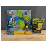 Dino Ranch Jon and Thunderbolt & Dig It Dinos Glow in the Dark T Rex - Brand New