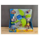 Dino Ranch Jon and Thunderbolt & Dig It Dinos Glow in the Dark T Rex - Brand New
