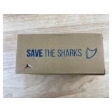 Blue Save the Sharks Insulated Water Bottle - Brand New