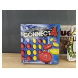 Clue, Hasbro Connect 4, & Trouble Board Games - New