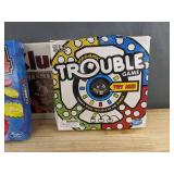 Clue, Hasbro Connect 4, & Trouble Board Games - New