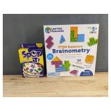 Learning Resources Brainometry & Spot It! Classic Games - Brand New