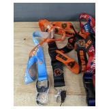 NFL Accessories - Patriots, Dolphins, 49ers, Bears, Eagles Pouch, Lanyards - Brand New