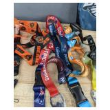 NFL Accessories - Patriots, Dolphins, 49ers, Bears, Eagles Pouch, Lanyards - Brand New