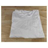 Members Mark Ladies White Crewneck Short Sleeve Tee Size XL - Brand New