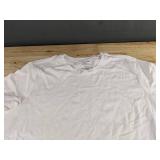 Members Mark Ladies White Crewneck Short Sleeve Tee Size XL - Brand New