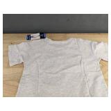 2 GAP KIDS Girls Short Sleeve Tees - Size L (10/12) Pink & Grey - Brand New