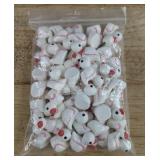 50 Mini Resin Baseball Ducks - Brand New