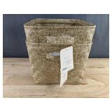 2 Brightroom Paper Rope Bins - 11 in L x 10 in W x 8 in H - Brand New