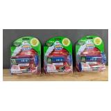 3 Scrubbing Bubbles Starter Packs - Toilet Cleaning Stamp with Fresh Gel - Brand New