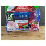 3 Scrubbing Bubbles Starter Packs - Toilet Cleaning Stamp with Fresh Gel - Brand New