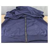 Zip-Up Hoodie Navy Blue Adult Size XXXL - Brand New