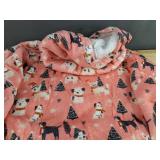 Adult Oversized Blanket Hoodie - Dog Print - New