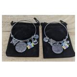 Daughter Bracelet and Niece Bracelet with Charms - Brand New