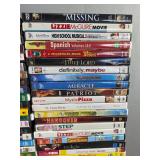 150 DVD Movie Collection - Rocky Road, Carrie, 8 Mile, Shark Tale, Step Brothers, The Bourne Ultimatum, Lizzie McGuire Movie, High School Musical 3, Finding Neverland, I Am Legend *C