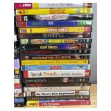 150 DVD Movie Collection - Rocky Road, Carrie, 8 Mile, Shark Tale, Step Brothers, The Bourne Ultimatum, Lizzie McGuire Movie, High School Musical 3, Finding Neverland, I Am Legend *C