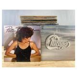 90+ Vinyl LP Album Collection - Chicago, Jane Fonda, Sonny & Cher, The Oak Ridge Boys, Simon & Garfunkel, Pavarotti, The Kingston Trio, The Grass Roots *C