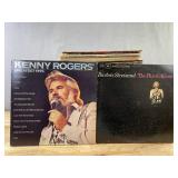 90+ Vinyl LP Album Collection - Kenny Rogers, Barbara Streisand, Henry Mancini, Steve Martin, Gone with the Wind *C