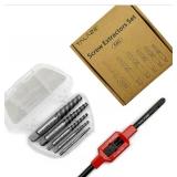 Talaze 6pc Screw Extractor Set With Tap Wrench - Brand New