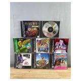8 PlayStation 1 Games - Street Fighter Collection 2, Atari Anniversary Redux, Frogger Greatest Hits *C
