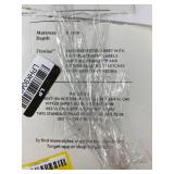 Threshold Queen Smooth Sateen Performance White Sheet Set - Brand New