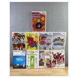 9 Nintendo Wii Video Games - Skylanders Swap Force, Lego, Disney, Just Dance Kids 2 *C