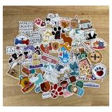 50 Pet Care Stickers - Brand New