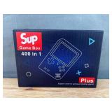 Sup Game Box Handheld Console with 400 Video Games - Games like Mario, TMNT, Contra, Double Dragon, Mortal Kombat, Galaga - Brand New