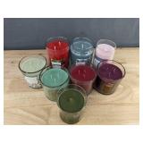 Assorted Yankee Candle & WoodWick Scented Candles - 8 Total - New