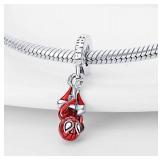 Spider-Man S925 Silver Charm for Pandora Bracelet - Brand New