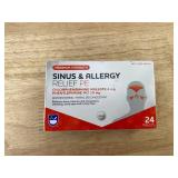 Sinus & Allergy Relief PE 24 Tablets, 2 Total - Brand New