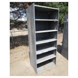 (3) Metal Shop/Garage Shelving Units