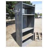 (3) Metal Shop/Garage Shelving Units