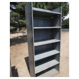(3) Metal Shop/Garage Shelving Units