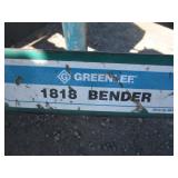 Greenlee Tubing Bender & Dies